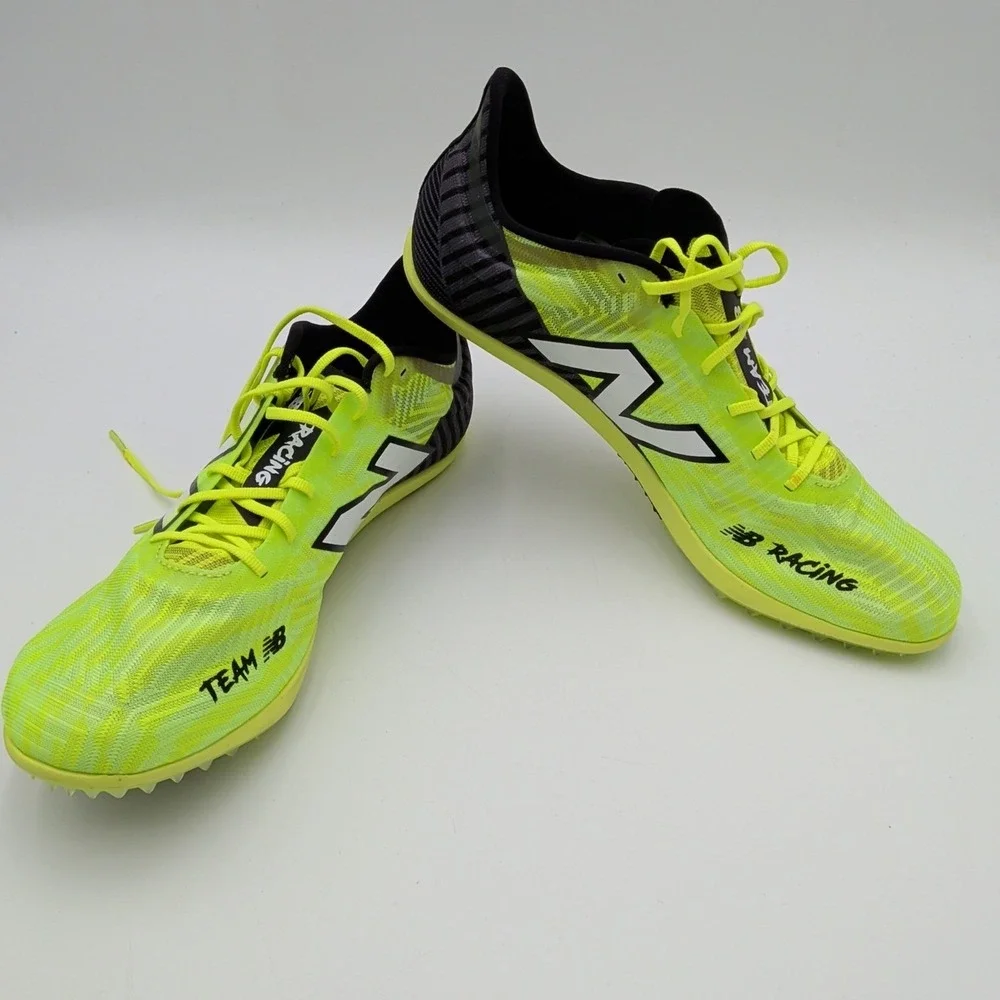 New Balance MD500 v9 Spike‎ Men's Size 11.5 NEW MISSING SPIKES READ Neon Green